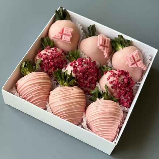 Клубника в шоколаде 9 штук барби