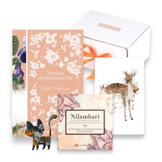 Set de regalo con los libros "Héroe de nuestro tiempo", "Dubrovsky" y dulces