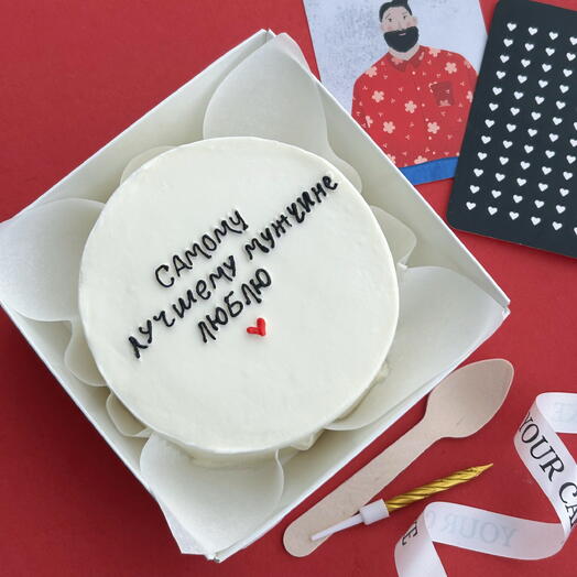 Бенто торт для любимого мужчины