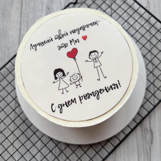 Бенто торт любимому, любимой, жене, мужу, семье