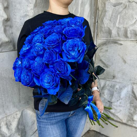 21 синяя Роза