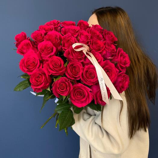 Букет розовый роз Эквадор 💖