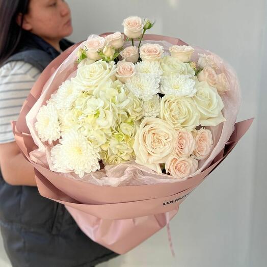 Букет "Кремовый"