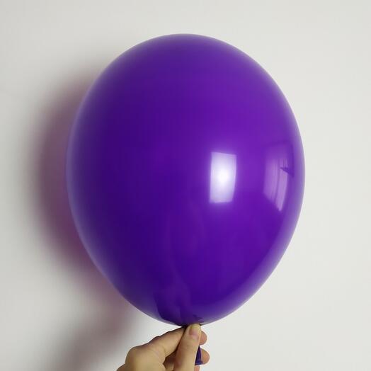 Шар фиолетовый матовый пастель💜