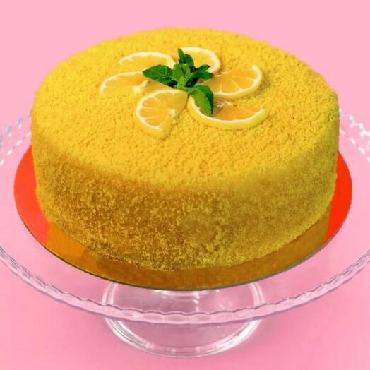 Лимонный торт