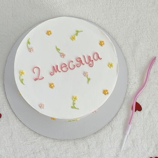 Бенто МАКСИ на 2 месяца с цветочками