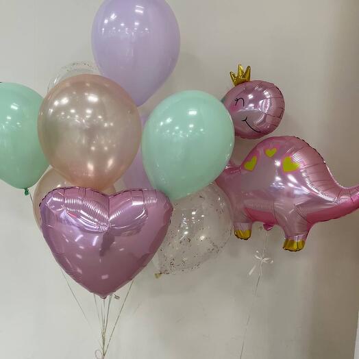 Pink Dino party 🎉