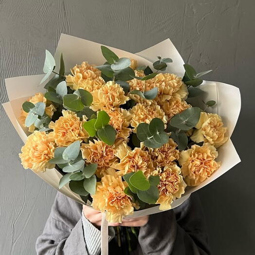 Dianthus эвкалиптом
