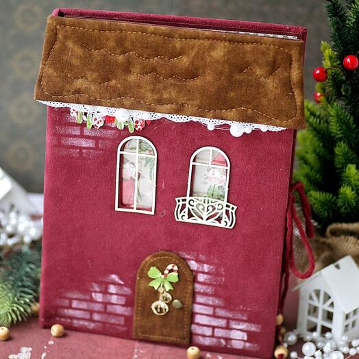 Новогодний альбом-домик
