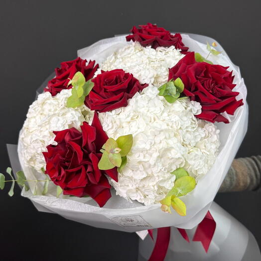 Sinfonia Rossa e Bianca bouquet d'autore