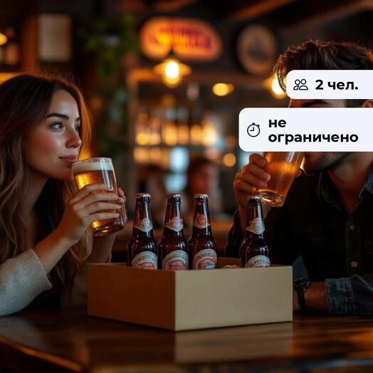 Хмельные открытия.  Дегустация пивного сета