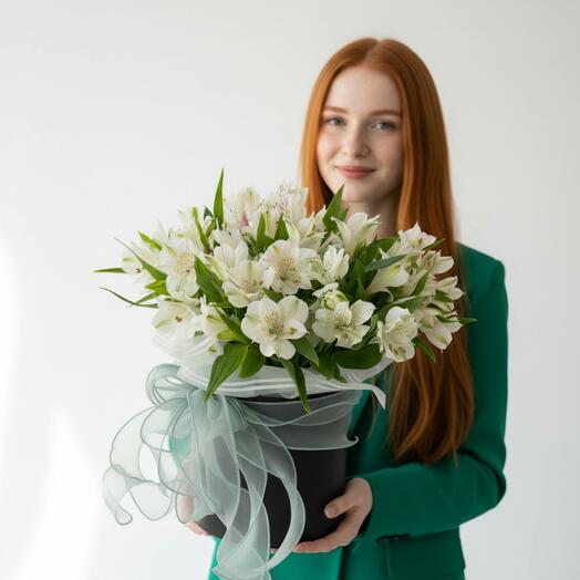 Цветы в коробке 6