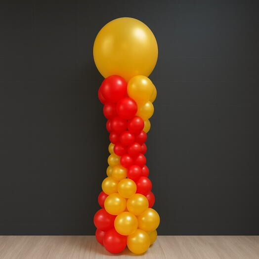 Стойка из воздушных шаров