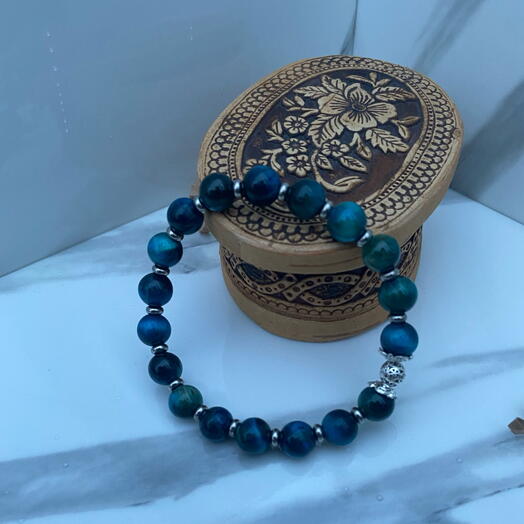 Браслет из тигрового глаза