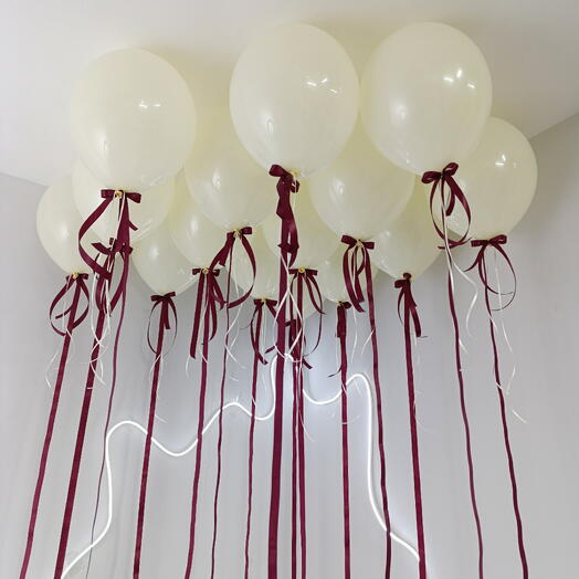 Набор воздушных шаров "Кремовая роскошь"