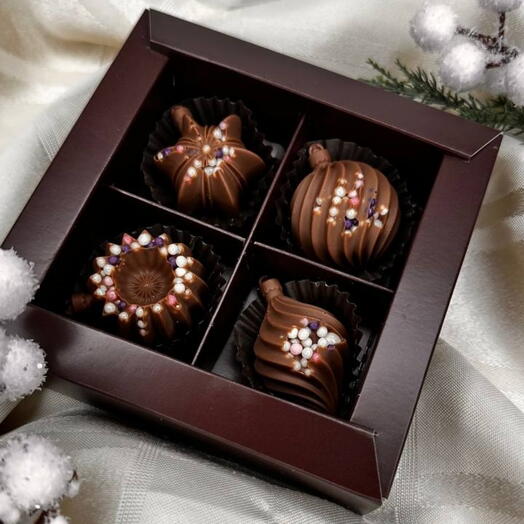 Шоколадный набор на 4 конфеты