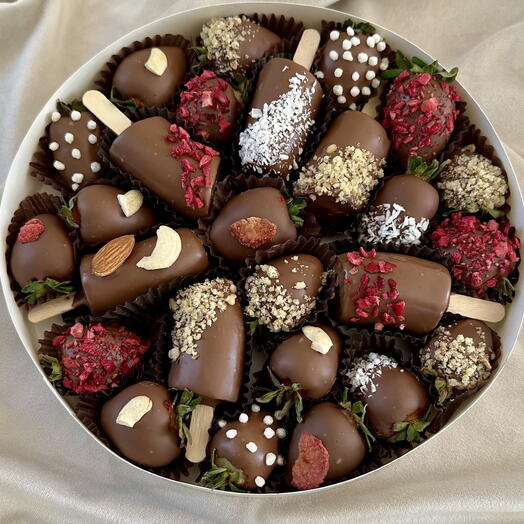 Набор «Клубнично- Банановый роман»