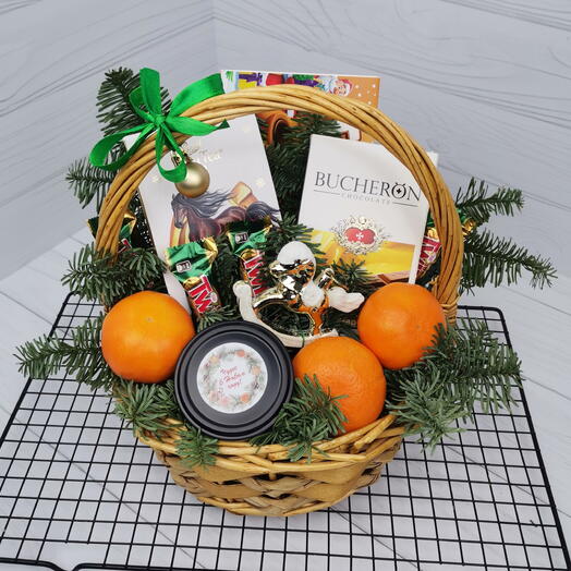 Корзина "с новым годом"