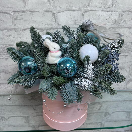 Новогодняя композиция с нобилисом 🫶