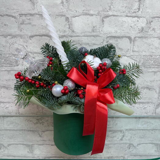 Ароматная новогодняя композиция