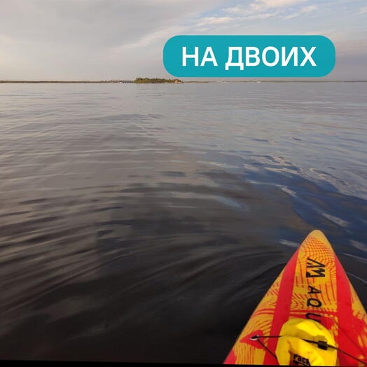Подарочный сертификат на двоих на САП прогулку "Северные форты Кронштадта", эмоции и впечатления в подарок