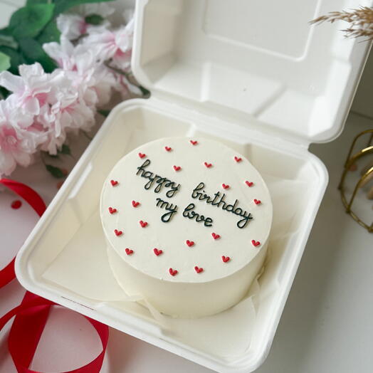 Бенто торт «happy birthday my love