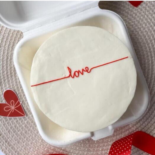 Бенто торт для любимых на 14 февраля, день влюбленных