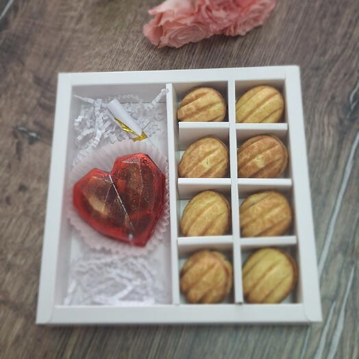 Орешки со сгущёнкой как в Детстве, карамельное чайное сердце ️"Для Влюбленных"