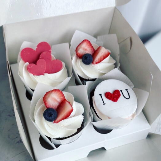 Капкейки l love you