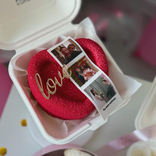 Бенто-Торт сердце для влюбленных