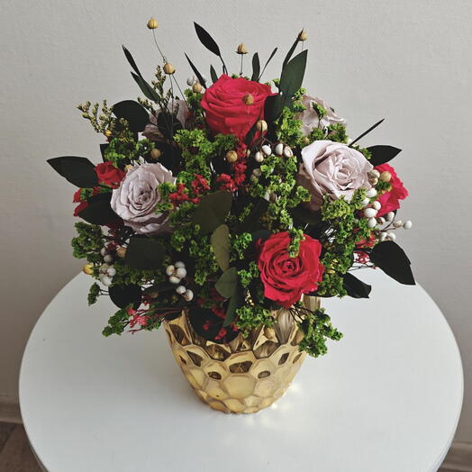 🌹Интерьерная композиция в вазе🌹