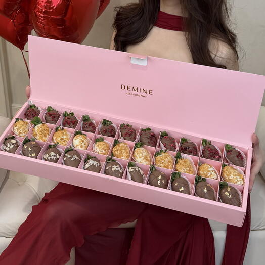 WOW-box из клубники в шоколаде 🍓