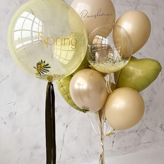 Шары с Мимозой