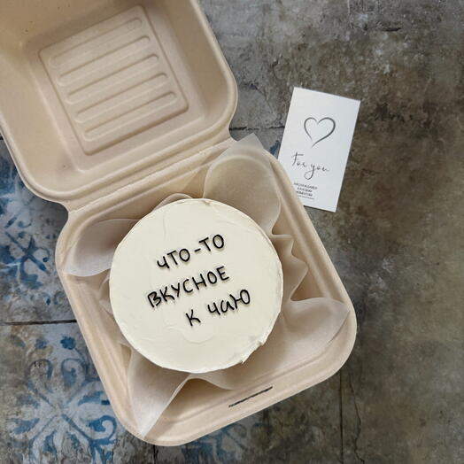 Веган бенто торт