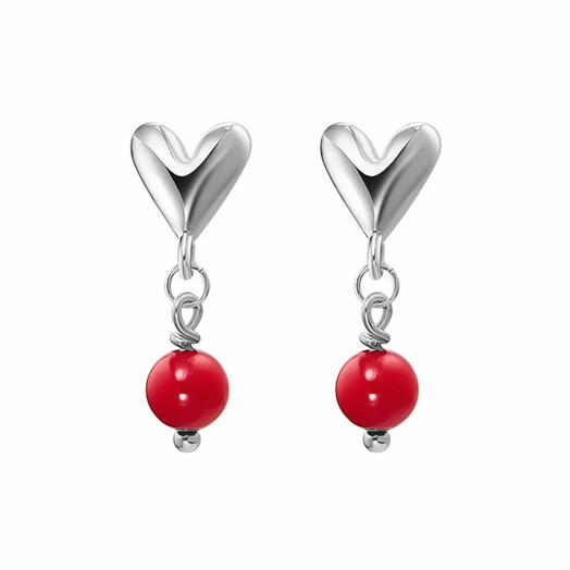 Серьги FLIRTY RED