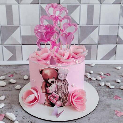Pastel para niña