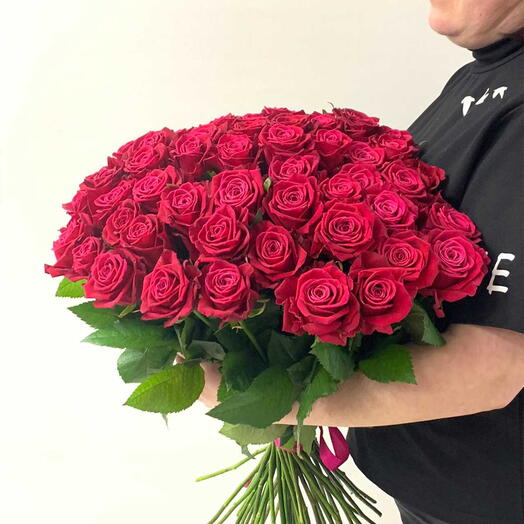 51 роза 60 см