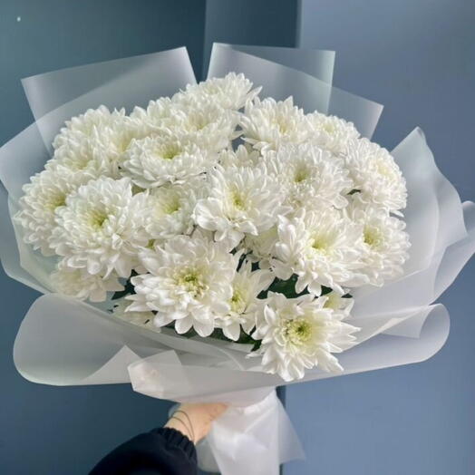 Букет из хризантемы кустовой