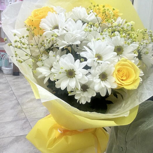 Букет из цветов розы 🌹