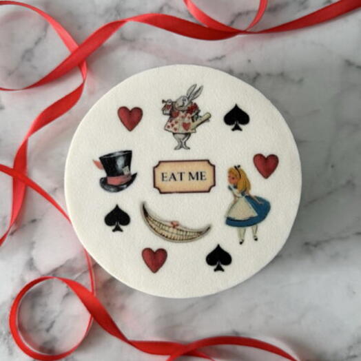 Бенто-торт «Сказочный» (650 гр) с надписью eat me (съешь меня)