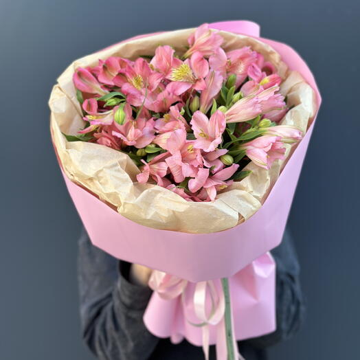 Монобукет из альстромерии 💗 7 штук