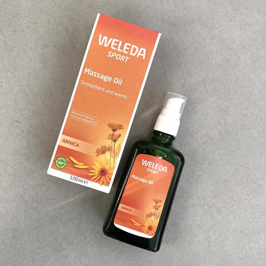 Органическое массажное масло с арникой Weleda