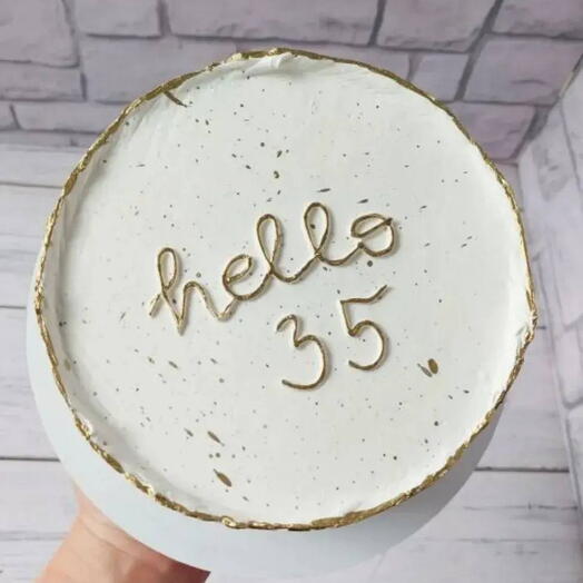 Бенто-торт hello 35