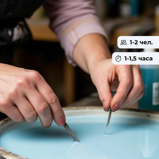 Уют своими руками.  Создание изделия из эпоксидной смолы