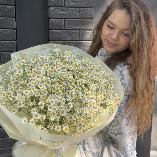 Букет из ромашки