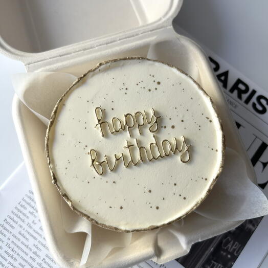 Бенто торт на день рождения «happy birthday»