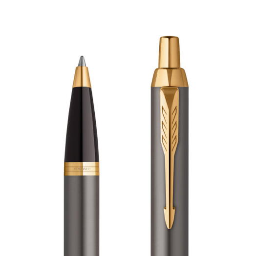 Ручка шариковая Parker IM Premium Grey Core GT