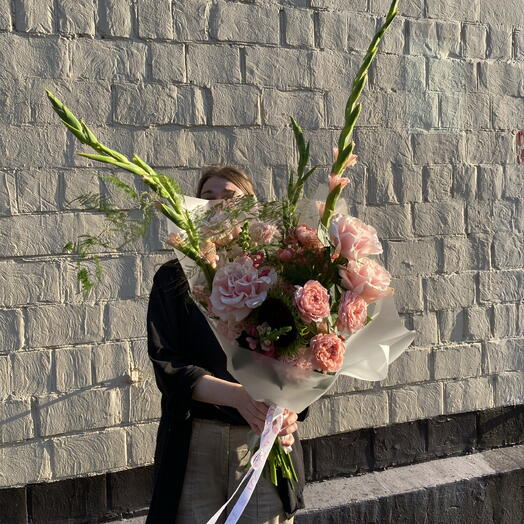 Авторский букет с Гладиолусами🌸