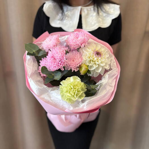 Букет для школьницы к 1 сентября 🎀