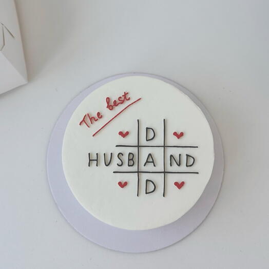 Бенто-торт «The best husband-dad